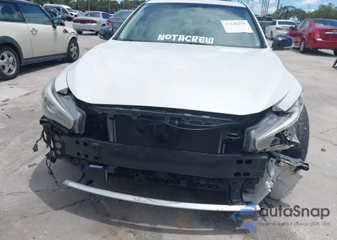 2014 Infiniti Q50 Premium из США, поврежденный, VIN JN1BV7APXEM674609